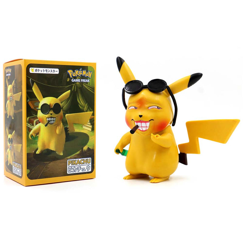 Pokemon Cute PK Obscene Pikachu Action Figure Funny Model Toy