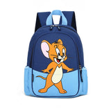 Disney Cartoon Tom And Jerry Style Kindergarten Children's Casual Schoolbag - Toysoff.com