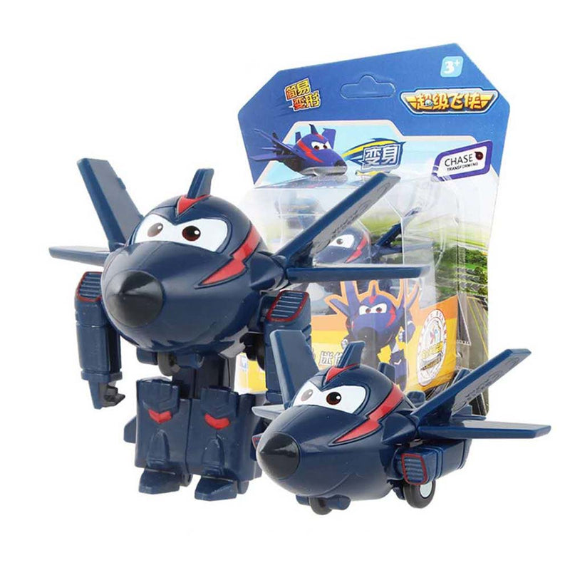 12 Style Mini Super Wings Deformation Robot Action Figure Toys - Toysoff.com