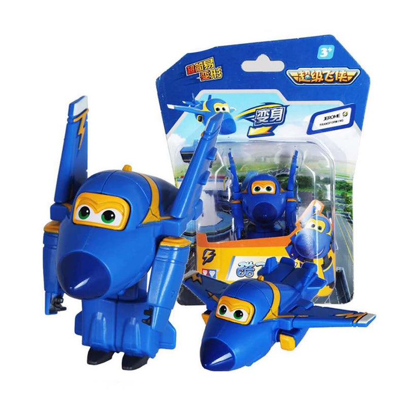 12 Style Mini Super Wings Deformation Robot Action Figure Toys - Toysoff.com