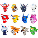 12 Style Mini Super Wings Deformation Robot Action Figure Toys - Toysoff.com