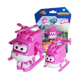 12 Style Mini Super Wings Deformation Robot Action Figure Toys - Toysoff.com