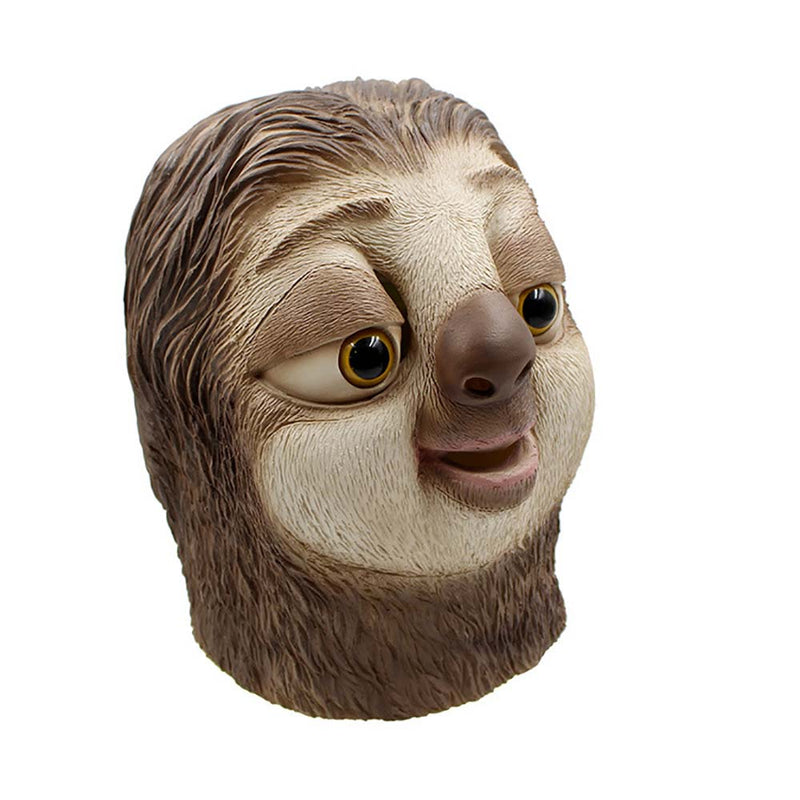 Animal Sloth Mask Novelty Halloween Party Full Head Cute Prop