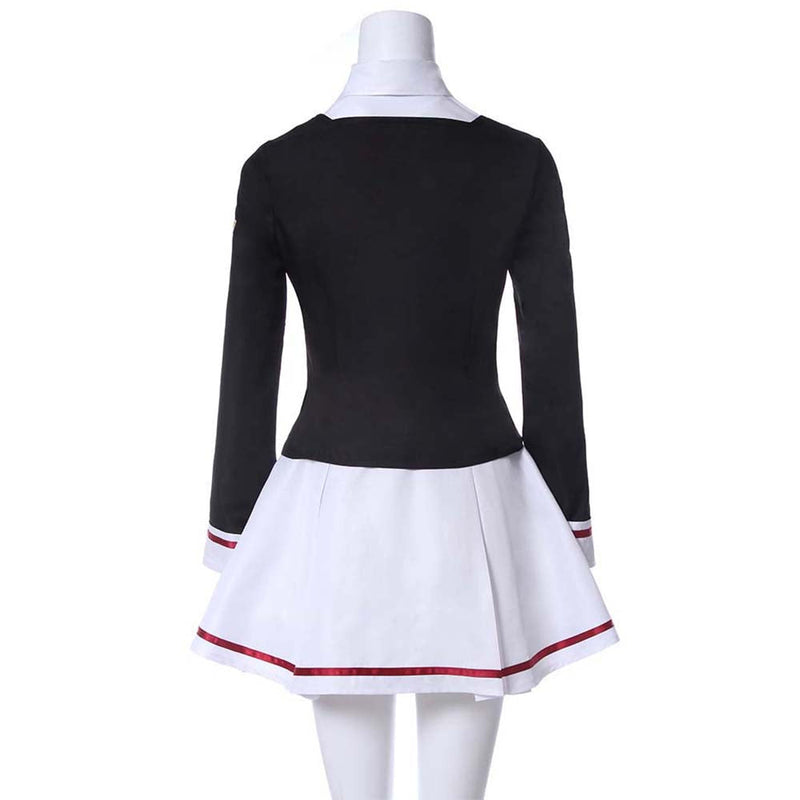 Anime Card Captor Kinomoto Sakura Japan Uniform Girl Cosplay Costume - Toysoff.com