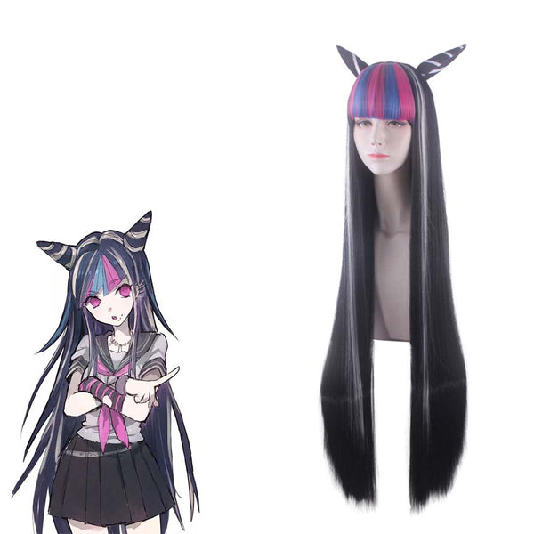 Anime Dangan Ronpa Mioda Ibuki Cosplay Wig Party Long Hair