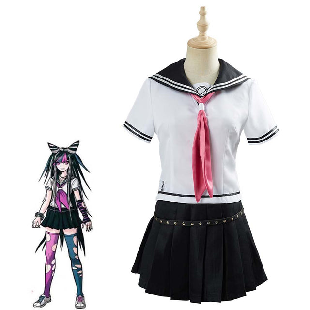 Anime DanganRonpa Mioda Ibuki Dress Uniform Suit Halloween Cosplay Costume - Toysoff.com