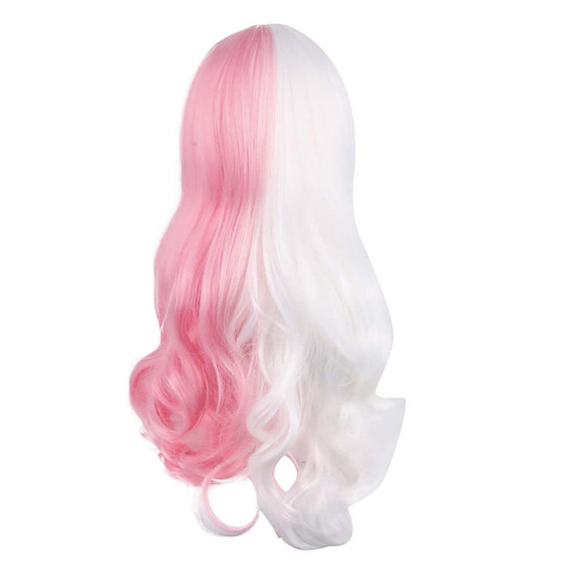 Anime Danganronpa 2 Monomi Pink White Rabbit Cosplay Beauty Wig