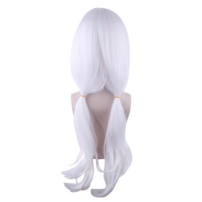 Anime Danganronpa Angie Yonaga Cosplay Wig Party Cool White Hair