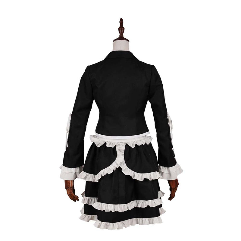 Anime Danganronpa Celestia Ludenberg Cosplay Costume Halloween Dress Suit Uniform