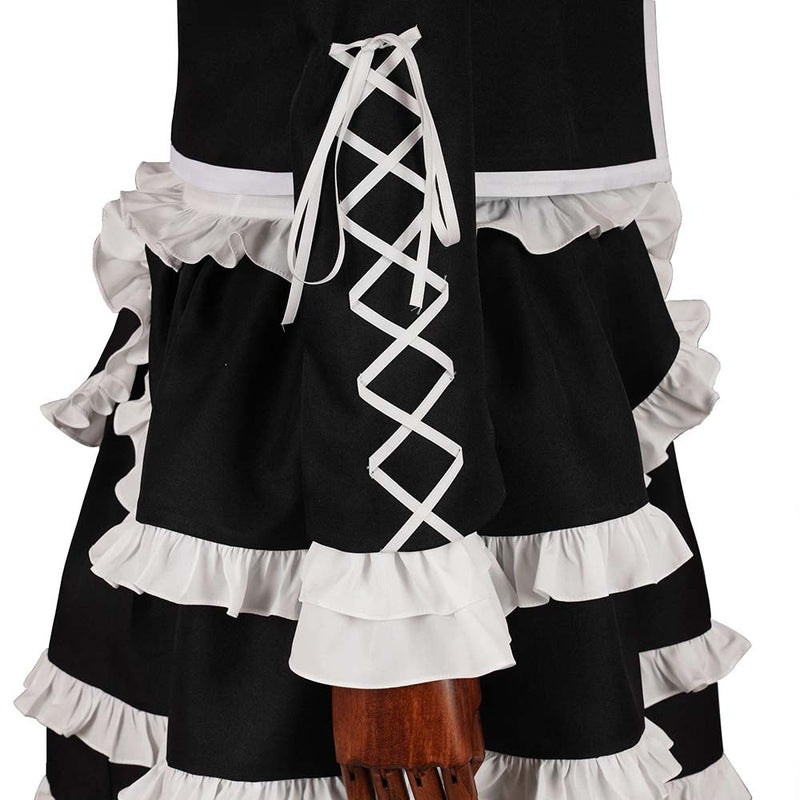 Anime Danganronpa Celestia Ludenberg Cosplay Costume Halloween Dress Suit Uniform