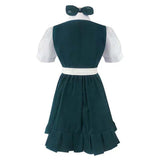 Anime Danganronpa Sonia Nevermind Green Dress Woman Halloween Cosplay Costume - Toysoff.com