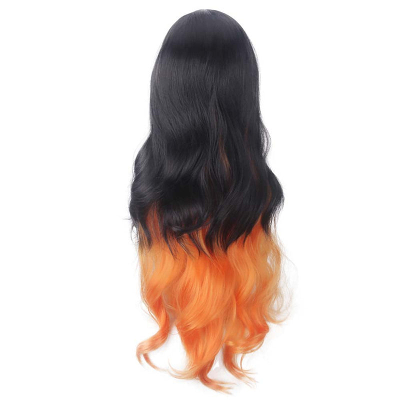 Anime Demon Slayer Kimetsu no Yaiba Kamado Nezuko Cosplay Wig