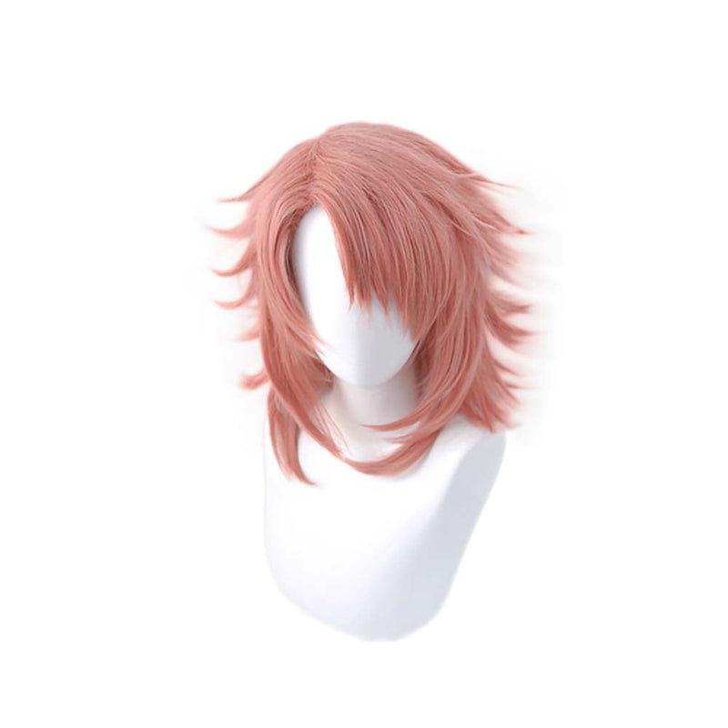 Anime Demon Slayer Kimetsu no Yaiba Sabito Cosplay Pink Wig