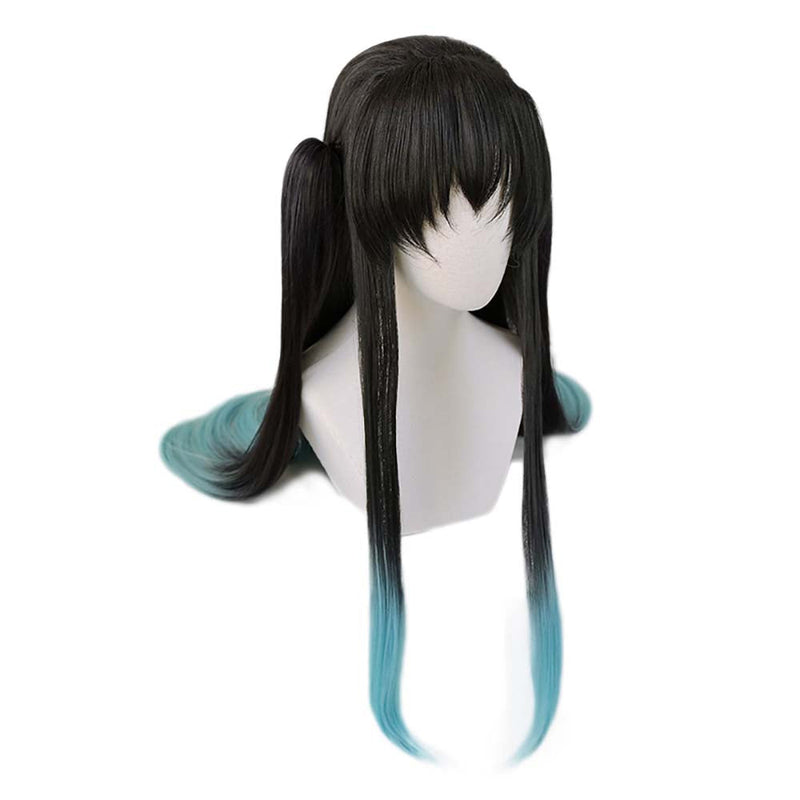 Anime Demon Slayer Kimetsu no Yaiba Tokitou Muichirou Cosplay Wig