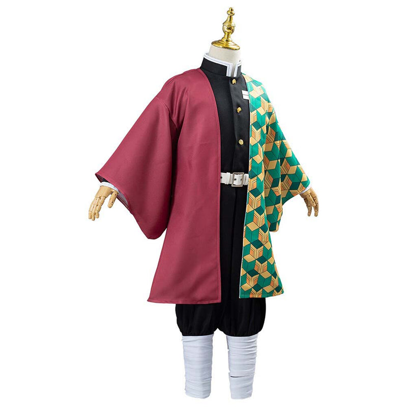 Anime Demon Slayer Tomioka Giyuu Cosplay Costume Halloween Uniform Outfit