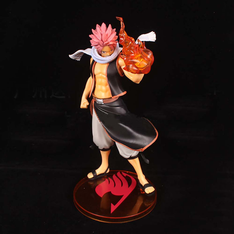 Anime Fairy Tail Etherious Natsu Dragneel Action Figure Toy 25cm