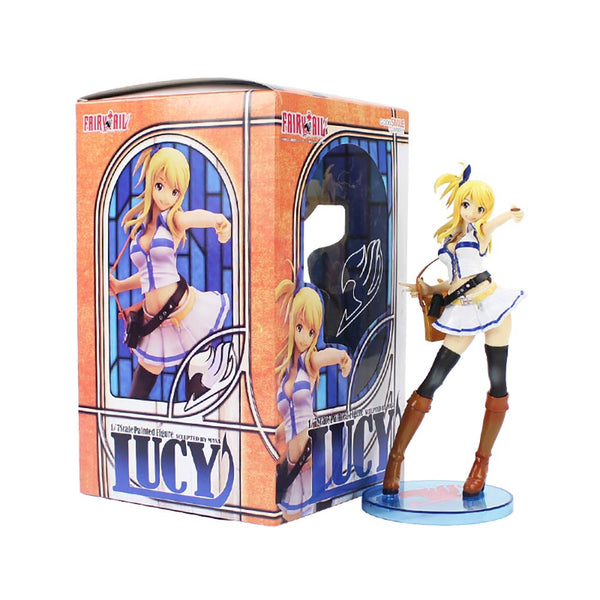 Anime Fairy Tail Larcade Dragnee Action Figure Collectible Model Toy 18cm