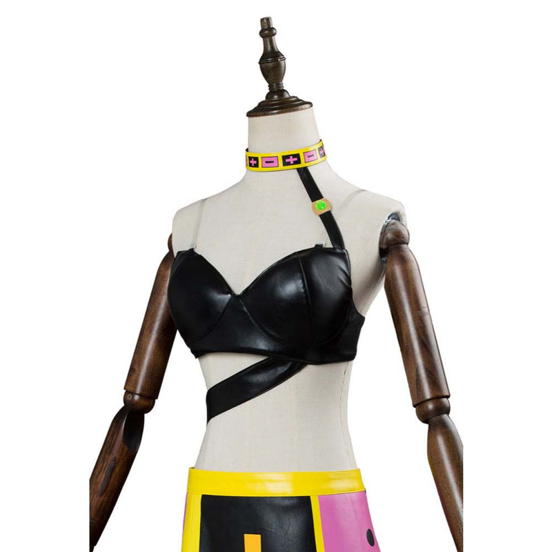 Anime JoJo'S Bizarre Adventure Trish Una Sexy Cosplay Costume