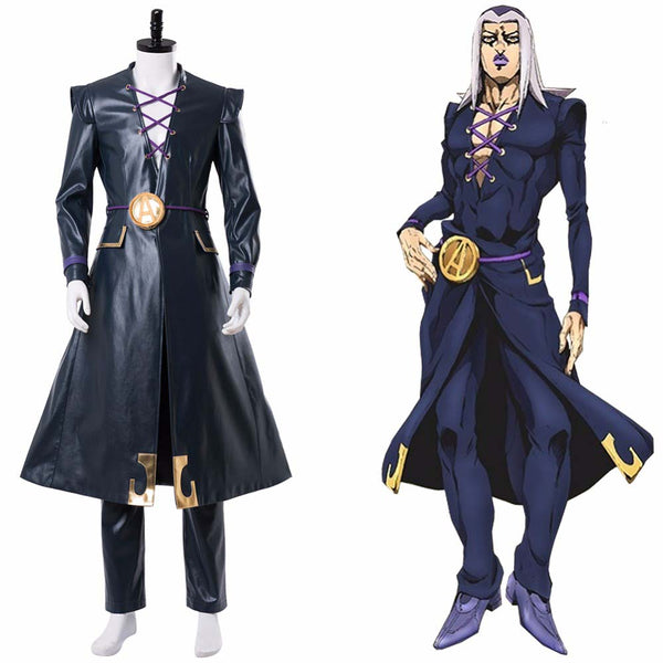 Anime JoJo's Bizarre Adventure Leone Abbacchio Cosplay Cool Costume