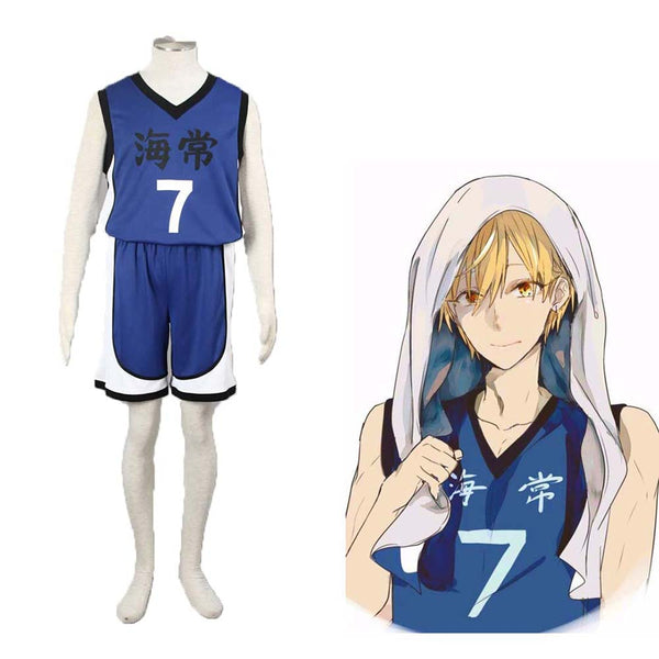 Anime Kuroko's Basketball Kise Ryota Cosplay Team Sportswear Uniform