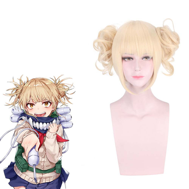 Anime My Hero Academia Himiko Toga Cosplay Wig Blond Hair