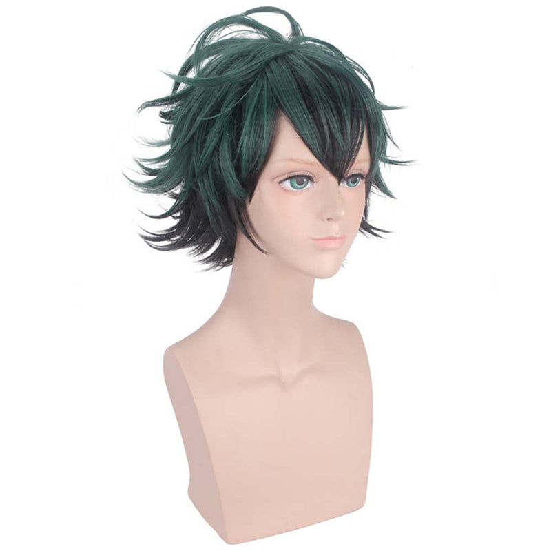 Anime My Hero Academia Midoriya Izuku Cosplay Wig Green Hair