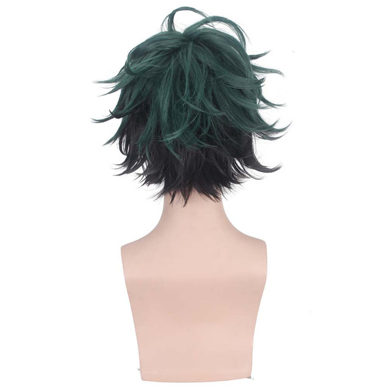 Anime My Hero Academia Midoriya Izuku Cosplay Wig Green Hair