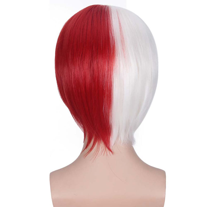 Anime My Hero Academia Todoroki Shouto Cosplay Wig Short Hair