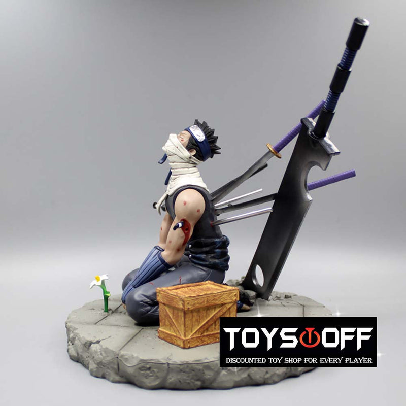 Anime Naruto Momochi Zabuza Action Figure Collectible Model Toy 19cm