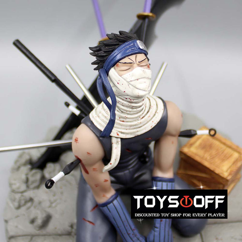 Anime Naruto Momochi Zabuza Action Figure Collectible Model Toy 19cm