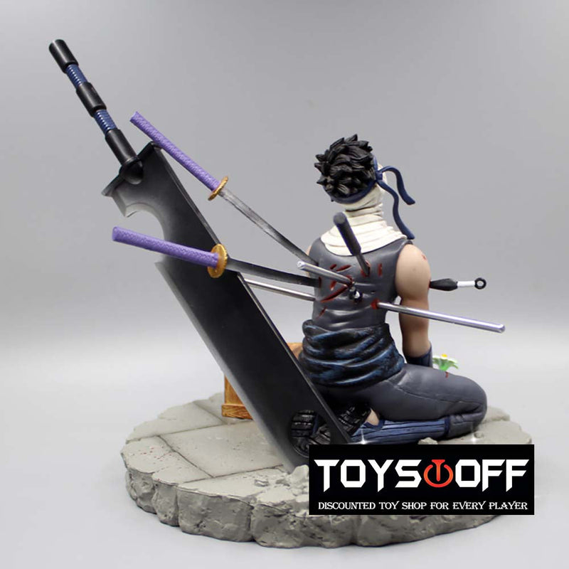 Anime Naruto Momochi Zabuza Action Figure Collectible Model Toy 19cm