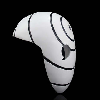 Anime Naruto Tobi Uchiha Obito Mask Halloween White Cosplay Prop