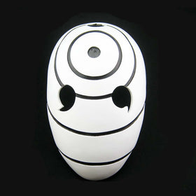 Anime Naruto Tobi Uchiha Obito Mask Halloween White Cosplay Prop
