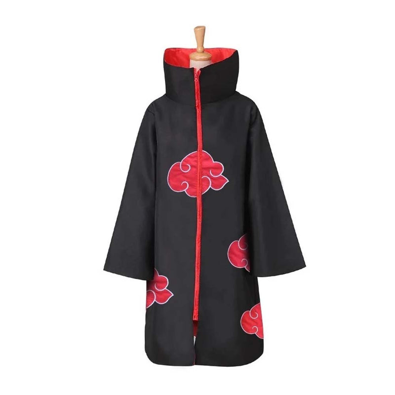 Anime Naruto Uchiha Itachi Cool Akatsuki Cloak Halloween Cosplay Costume