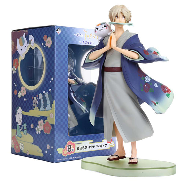 Anime Natsume Yuujinchou Natsume Takashi Action Figure Collection Toy 21cm