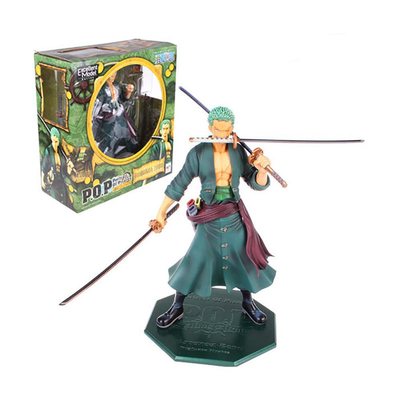 Anime One Piece Roronoa Zoro Action Figure Model Toy 23cm