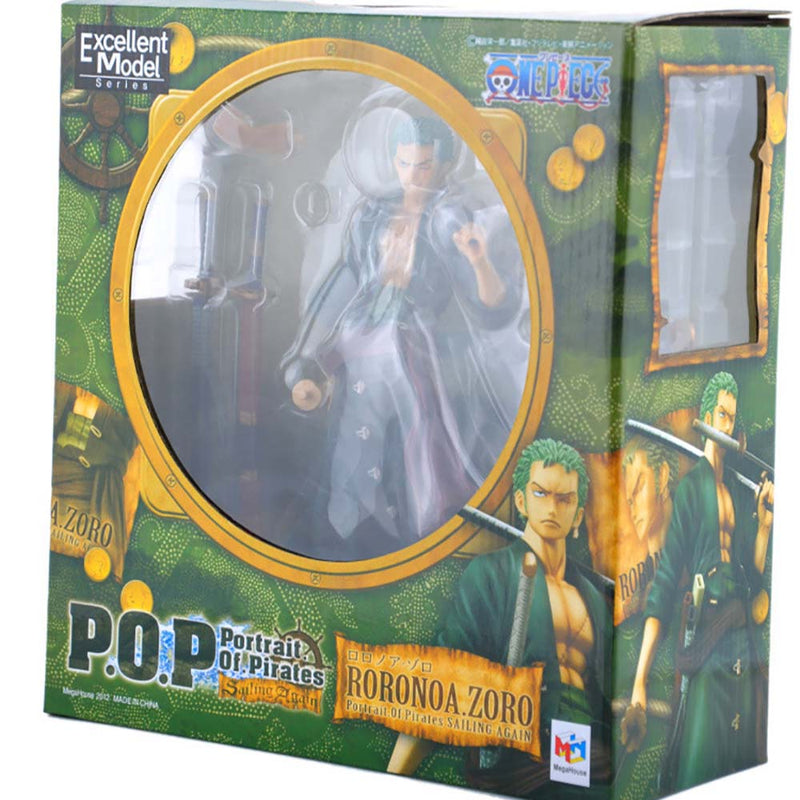 Anime One Piece Roronoa Zoro Action Figure Model Toy 23cm