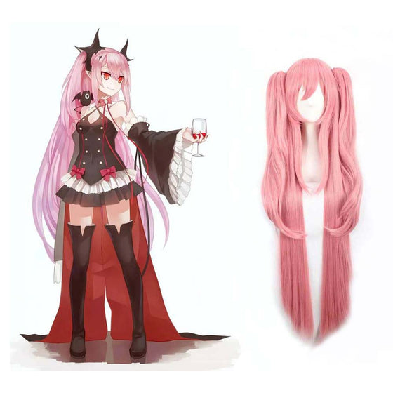 Anime Owari no Serafu Krul Tepes Cosplay Wig Cute Hair