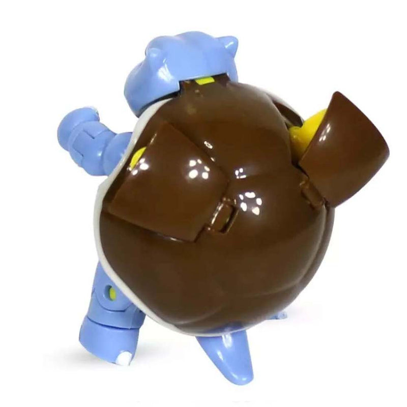 Anime Pokemon Ball Blastoise Figure Model Handmade Deformation Suit Toys