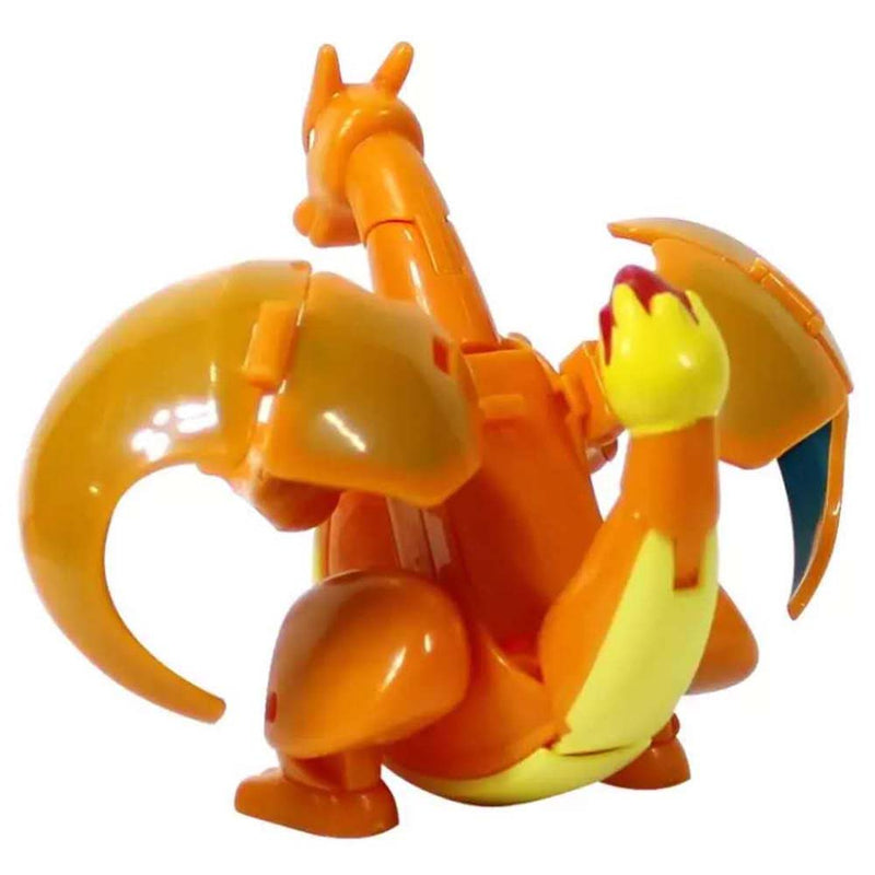 Anime Pokemon Ball Charizard Figure Model Handmade Deformation Suit Toys