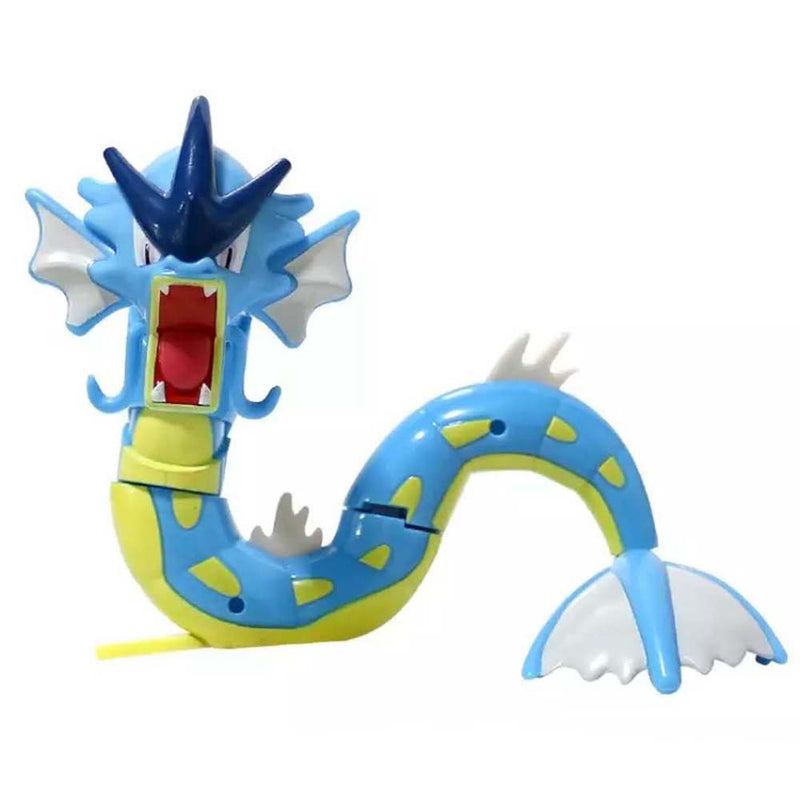 Anime Pokemon Ball Gyarados Figure Model Handmade Deformation Suit Toys