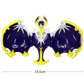 Anime Pokemon Ball Lunala Figure Model Handmade Deformation Suit Toys