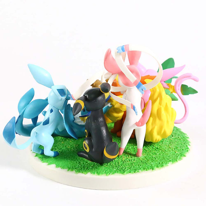 Anime Pokemon Eeveelution Action Figure Collectible Model Toy 12cm