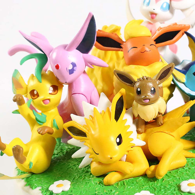 Anime Pokemon Eeveelution Action Figure Collectible Model Toy 12cm