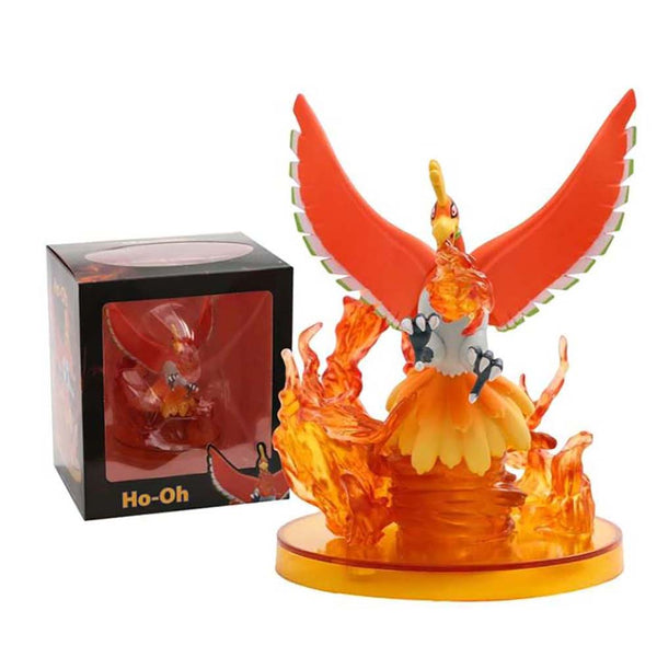 Anime Pokemon Ho-Oh Action Figure Collectible Model Toy 13cm