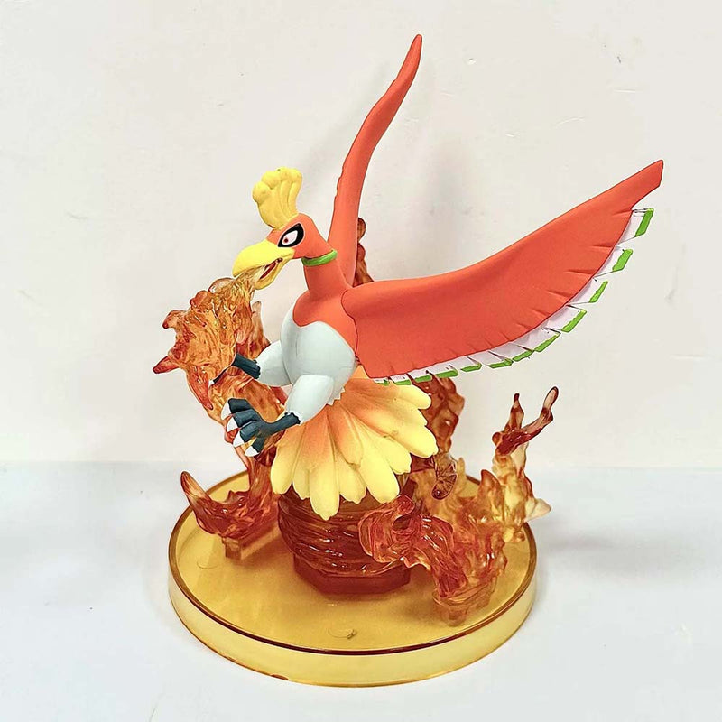 Anime Pokemon Ho-Oh Action Figure Collectible Model Toy 13cm