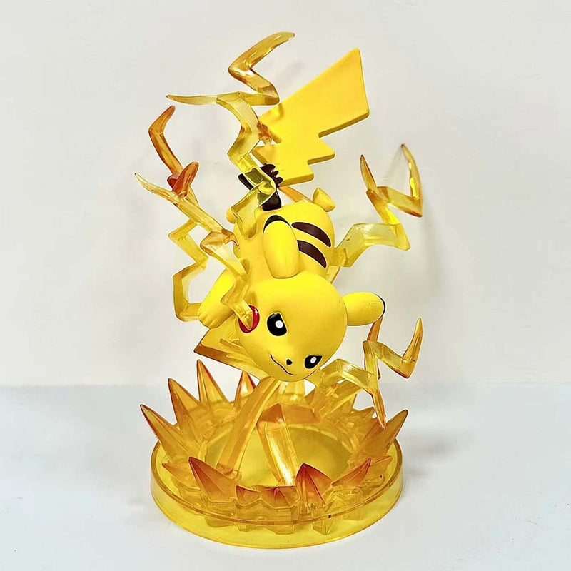 Anime Pokemon Pikachu Action Figure Collectible Model Toy 17cm