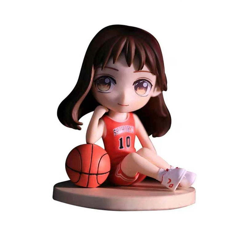 Anime SLAM DUNK Haruko Akagi Action Figure Model Toy 8cm