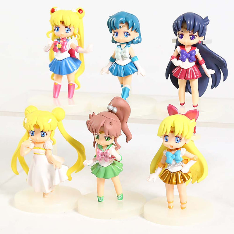 Anime Sailor Moon Action Figure Girl Model Toy 7cm