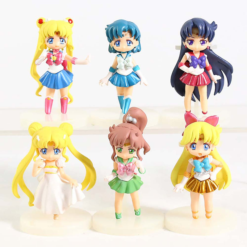 Anime Sailor Moon Action Figure Girl Model Toy 7cm